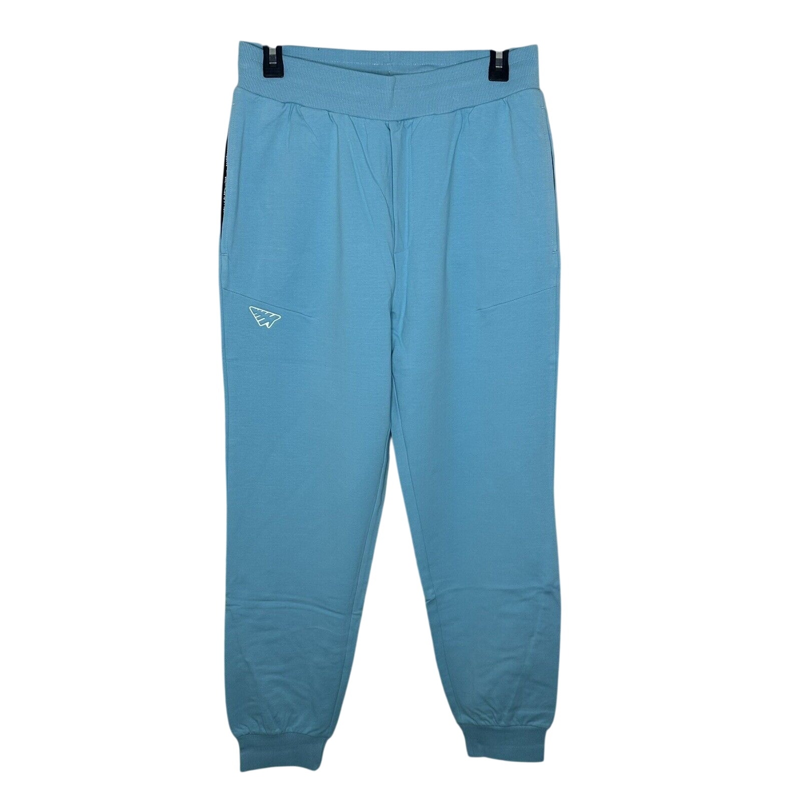 Paper Planes Planes Solid Joggers In Clearwater Blue Size Small New With Tags